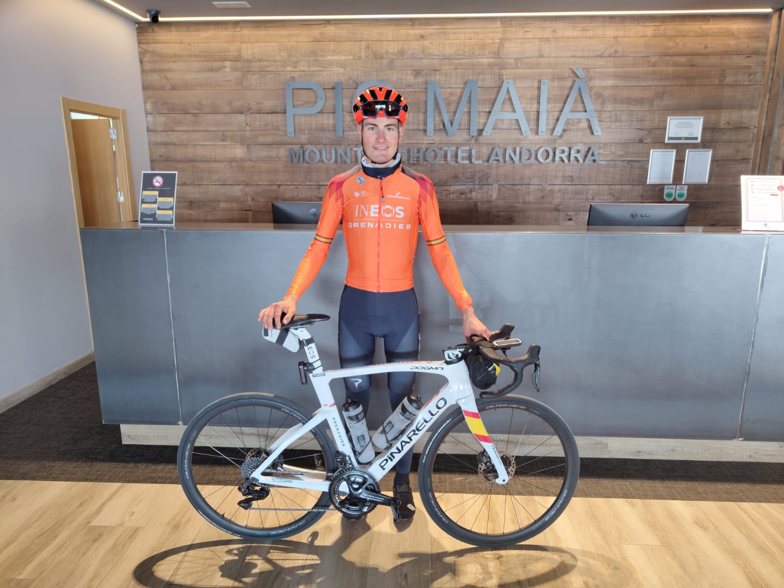 Carlos Rodríguez en el Pic Maià Mountain Hotel Andorra
