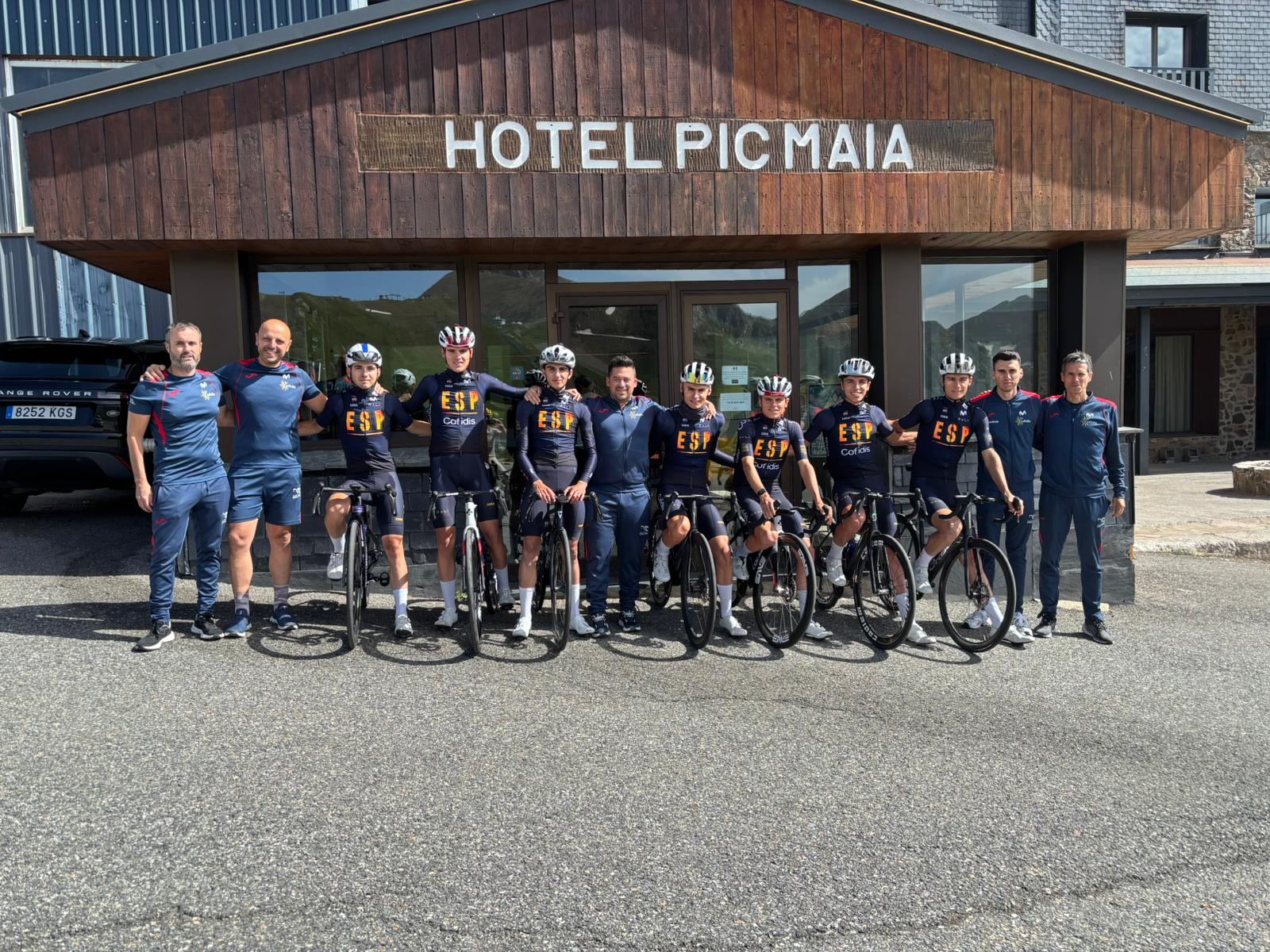 Real Federación Española de Ciclismo en el Pic Maià Mountain Hotel Andorra
