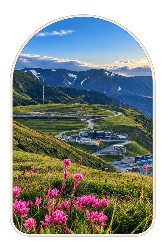 Vistas de los Pirineos
