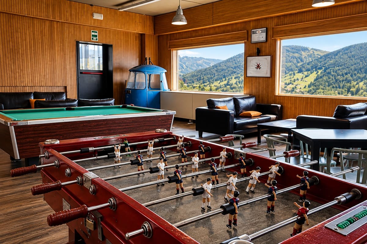 Espacio de juegos del Pic Maià Mountain Hotel Andorra